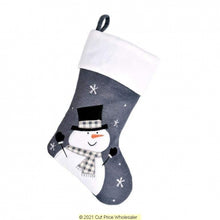 Load image into Gallery viewer, Dark Grey Knitted Stocking
