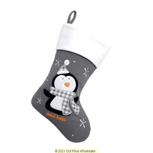 Load image into Gallery viewer, Dark Grey Knitted Stocking
