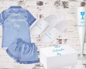 Baby Blue confirmation set