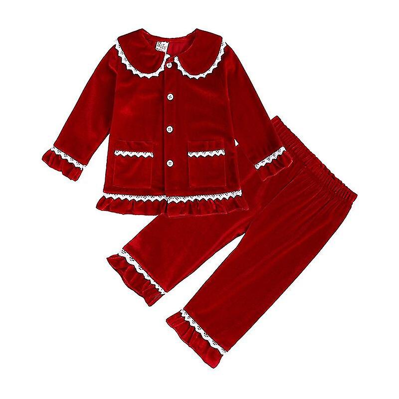 FEMALE Adult Frill Velvet PJS