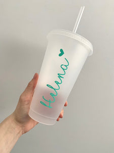 Clear Frosted Tumbler